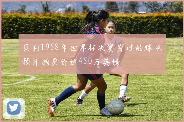 贝利1958年世界杯决赛穿过的球衣预计拍卖价达450万英镑